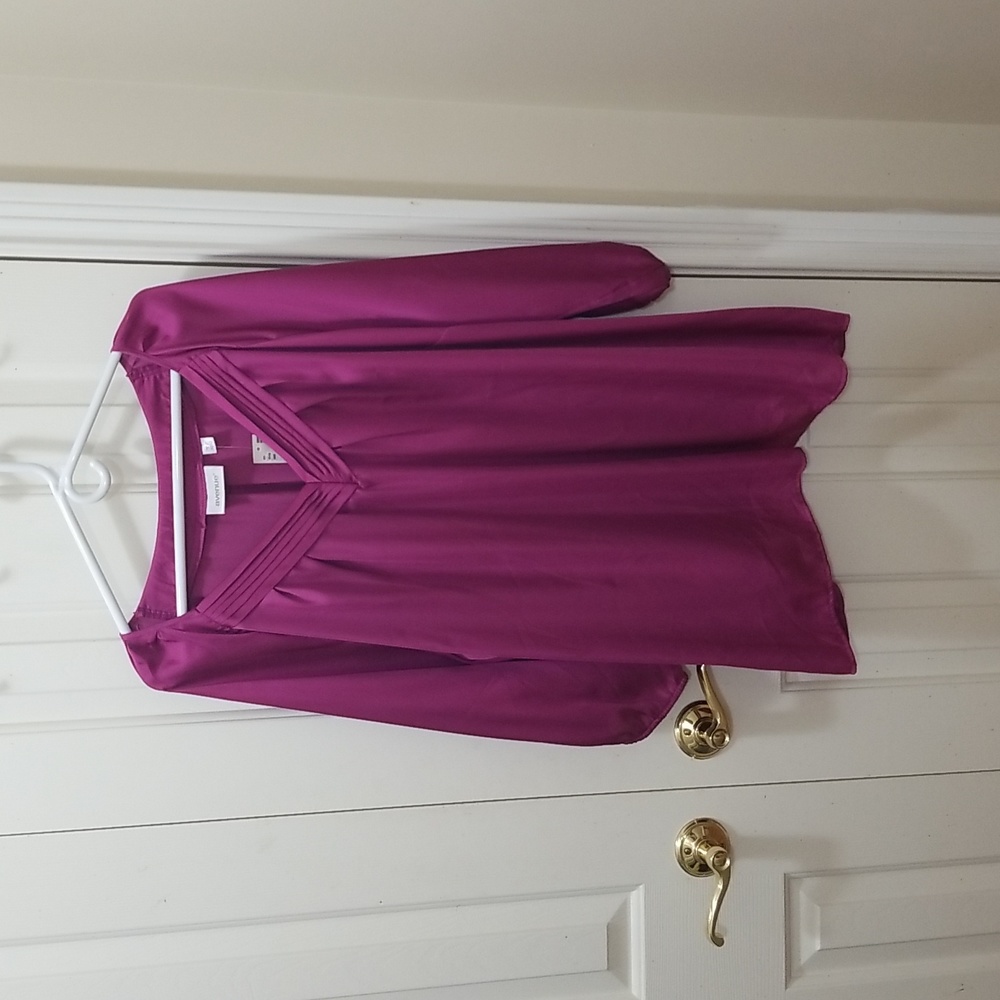 NWT Avenue purple tunic sz 30/32